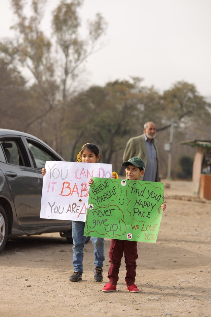 runwithuspk's tweet photo. Our junior members supporting their parents in today’s Run 😃🏃‍♂️🏃‍♂️

Share your experience using #IslamabadMarathon2023 https://t.co/JmmDEIplfw