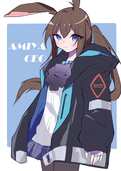 今年初絵です!大遅刻しました!!兎年なのでやはりアーミヤ!#アークナイツ #Arknights #明日方舟 