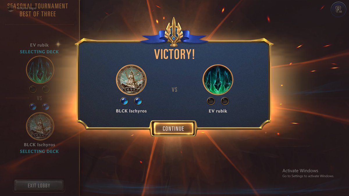 AdelRiftB's tweet photo. @BanditKeithLoR and @IschyrosG proceeding to the round of 16!
LFG!!! 🔥 

@BLACKLISTINTL 

#BreakTheCode https://t.co/jncXEQDEnh