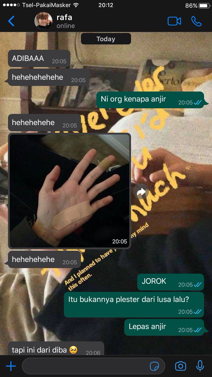foershado's tweet photo. 2 days plaster
—
doyoung one tweet au https://t.co/8Afsjd4cLu
