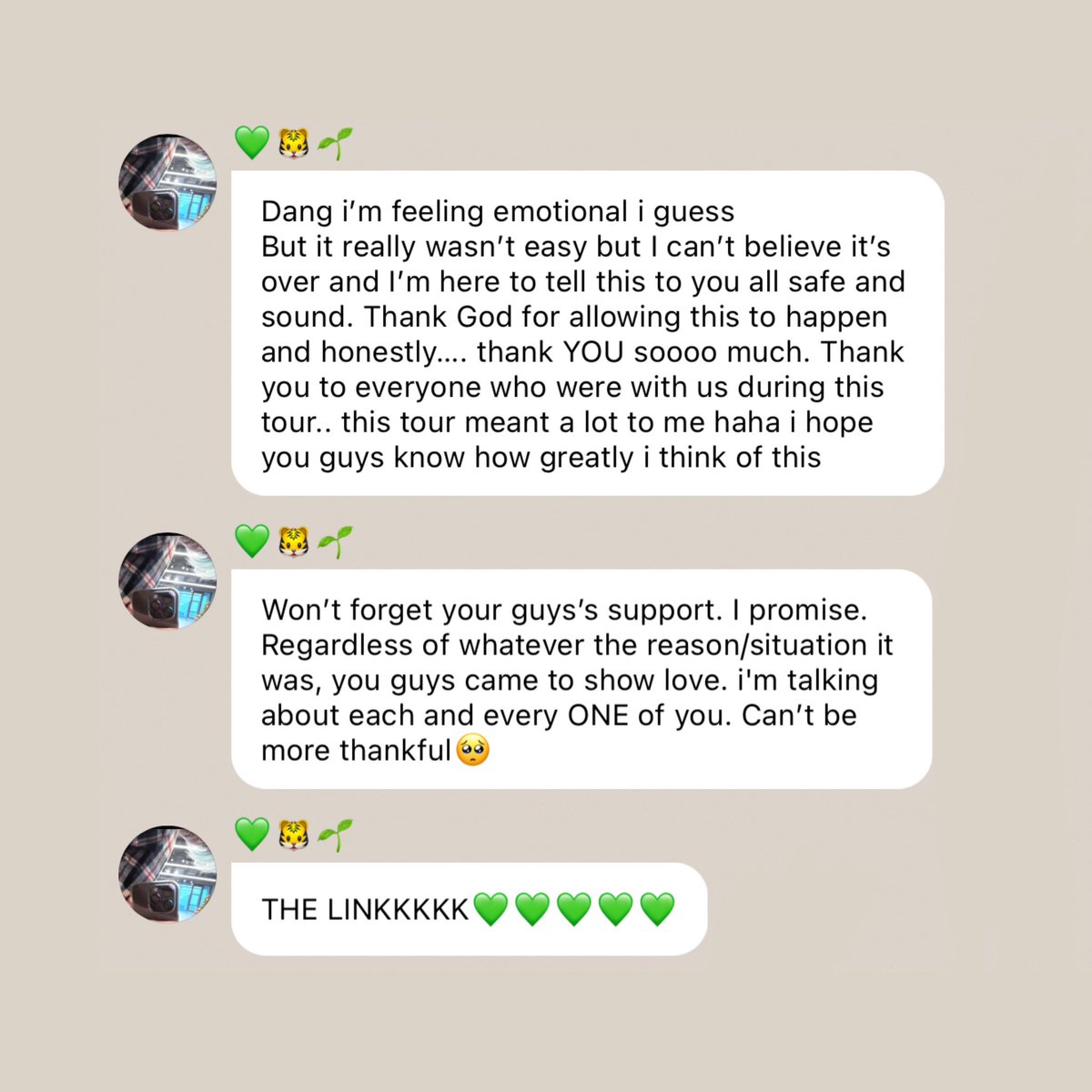 Ieemarkees's tweet photo. mark lee's message :( https://t.co/SpdMRuzrO5