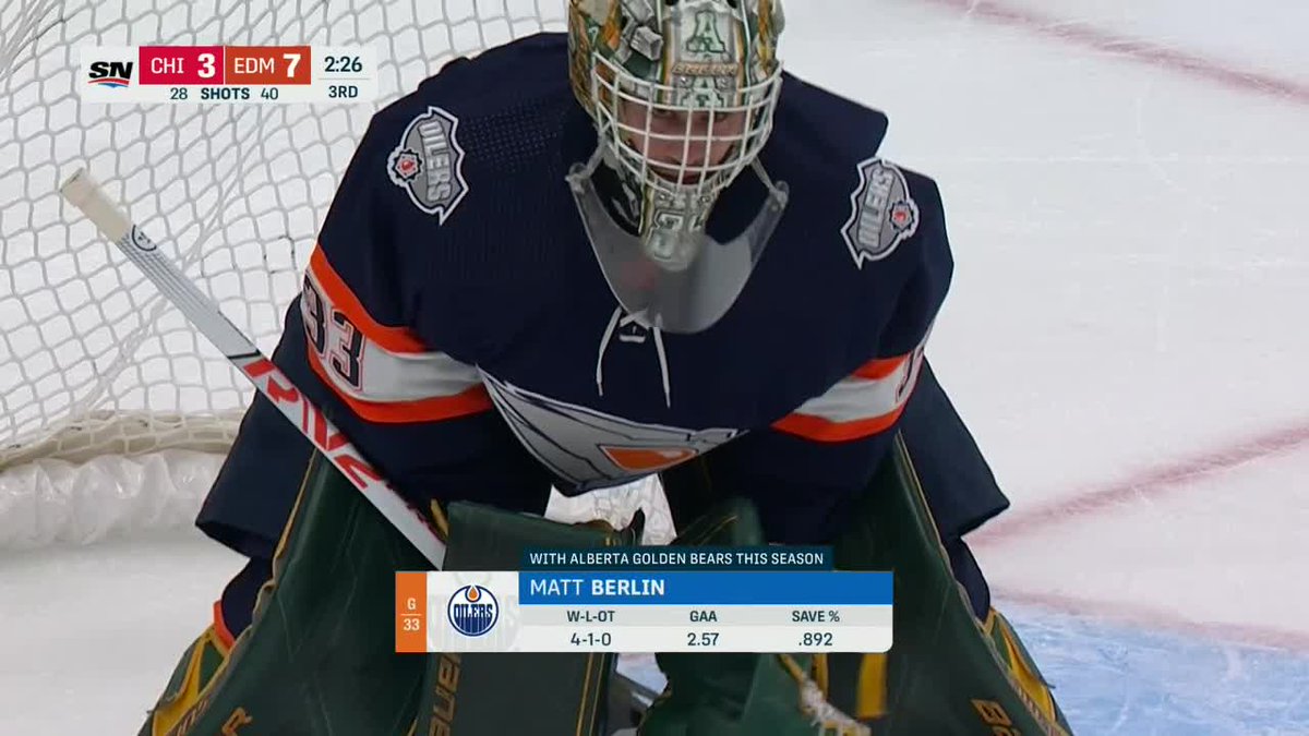 timandfriends's tweet photo. 🚨 EBUG ALERT 🚨

Matt Berlin comes in for the Oilers! https://t.co/KOrGmIuYC2