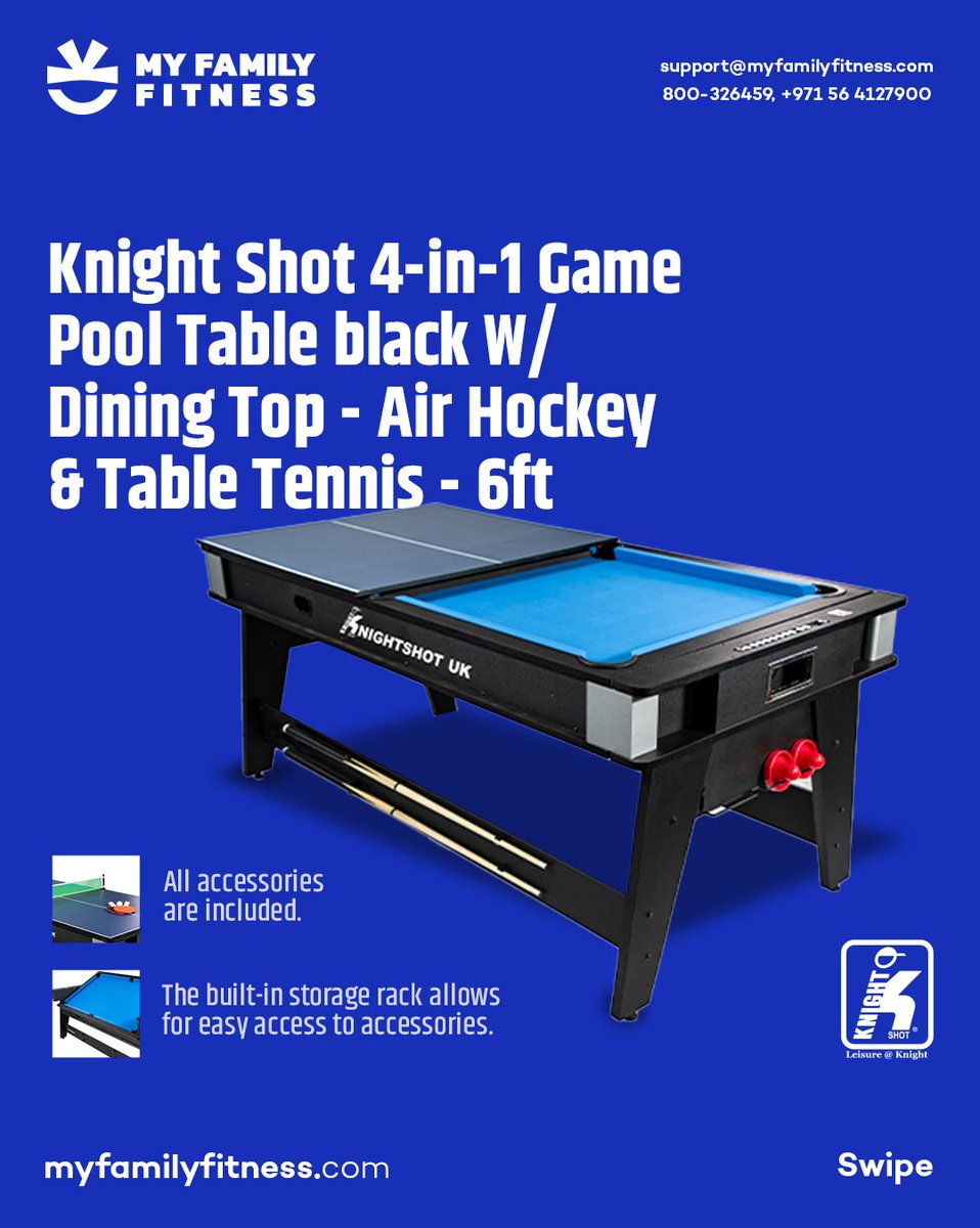 MyFamFitness's tweet image. Enjoy our top-notch gaming tables to create the best possible experiences with your friends and family.

Check out myfamilyfitness.com for the greatest prices on a huge selection of game tables!

#MyFamilyFitness #gametable #hockeytable #foozball #runcorntable #tasports