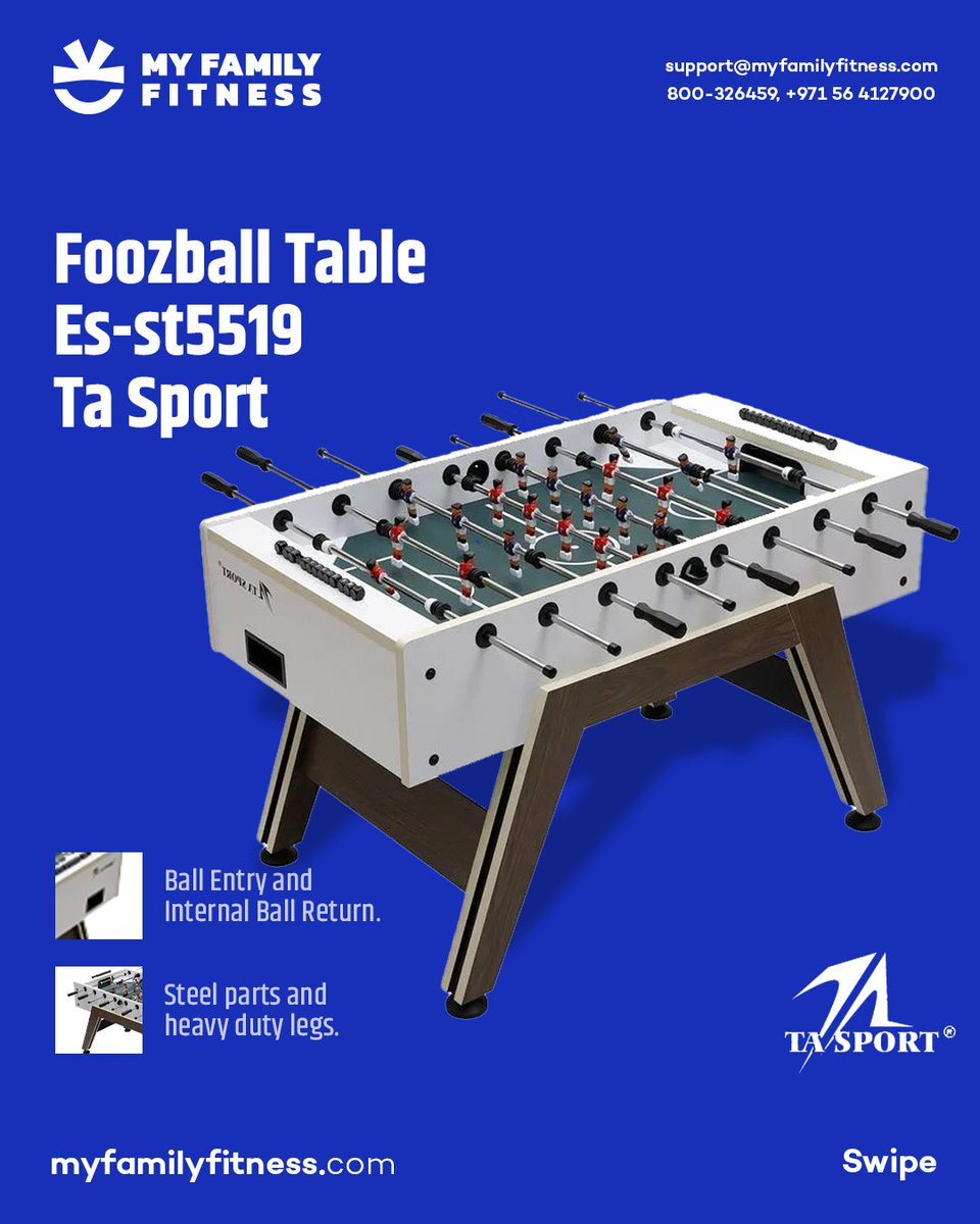 MyFamFitness's tweet image. Enjoy our top-notch gaming tables to create the best possible experiences with your friends and family.

Check out myfamilyfitness.com for the greatest prices on a huge selection of game tables!

#MyFamilyFitness #gametable #hockeytable #foozball #runcorntable #tasports