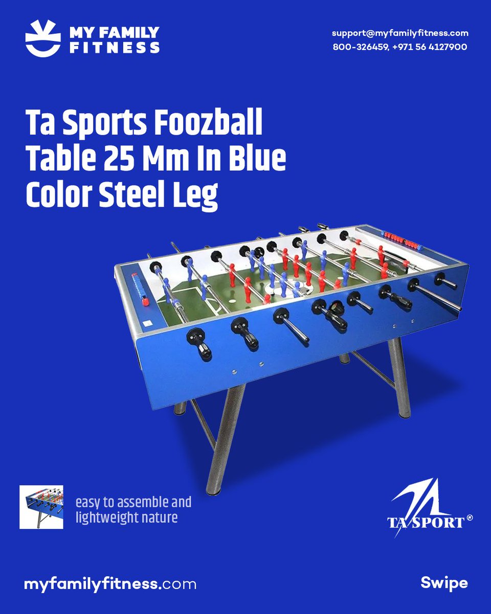 MyFamFitness's tweet image. Enjoy our top-notch gaming tables to create the best possible experiences with your friends and family.

Check out myfamilyfitness.com for the greatest prices on a huge selection of game tables!

#MyFamilyFitness #gametable #hockeytable #foozball #runcorntable #tasports