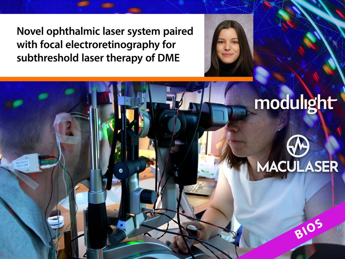 Maculaser's novel temperature-controlled subthreshold laser therapy and method for treating diabetic macular edemas is currently being presented at major US based #PhotonicsWest #BIOS conference by our partner company Modulight! #ophthalmology #retina #maculaser