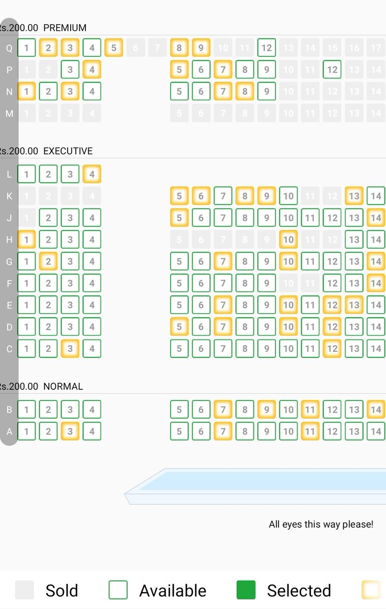 Truethoughts68's tweet photo. @KomalNahta Prime Theater of Bangalore 👇
A Shit of a movie.
#PathaanReviewScam https://t.co/8uTUvNQI4y
