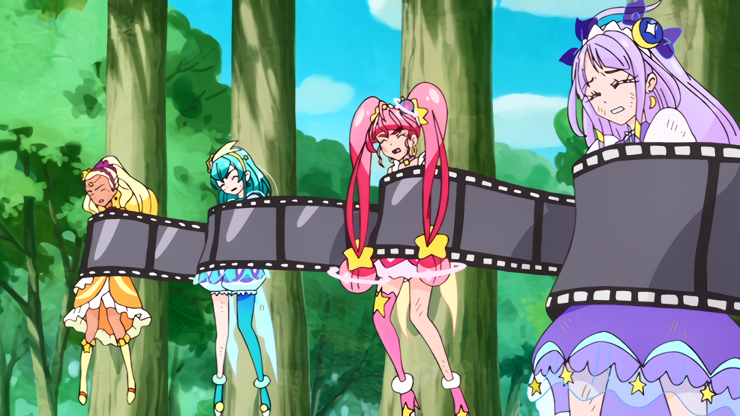 p91MJ3's tweet photo. 〈スター☆トゥインクルプリキュア 12話〉
 最初に二人拘束→追加で残り二人も拘束の流れが最高。エナドレ的な演出も良い https://t.co/5Riy2Su2HO