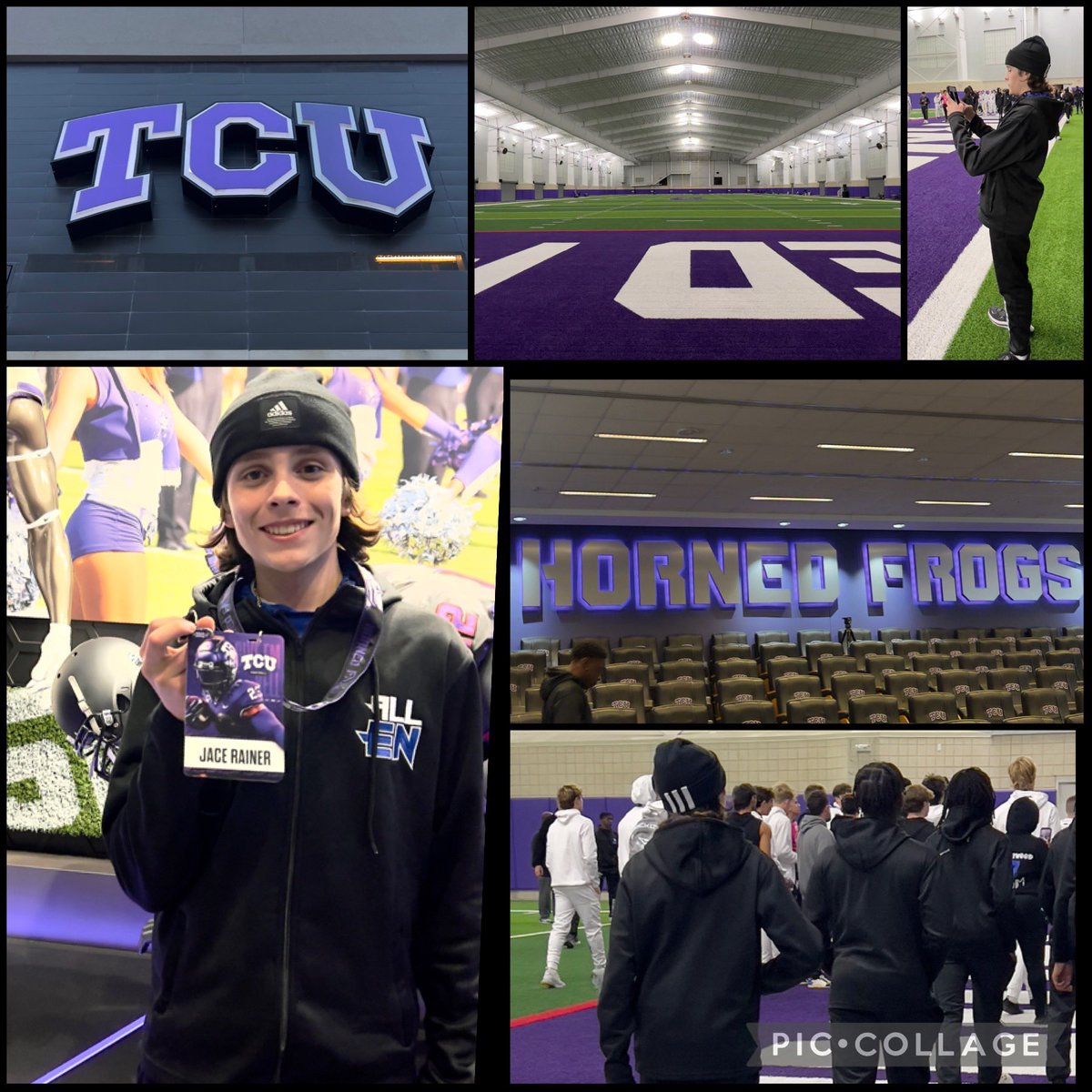 🟪🔳 Thanks to @CoachSonnyDykes and @justinallen_13 for the opportunity to visit @TCUFootball. This school is special, and the facilities are fire!🔥🔥🔥 @QBHitList @quarterbackmag @Ath_Dynasty @CoachMartin_18 @mcneill_josh #Classof2027 #QBHLTop200 #wtd #WeALLEN #knowyourpurpose