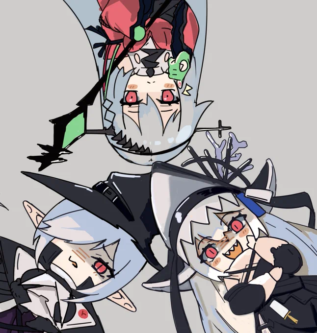 ッチッハーナイス#アークナイツ  #明日方舟 #グレイディーア #スペクター #スカジ 