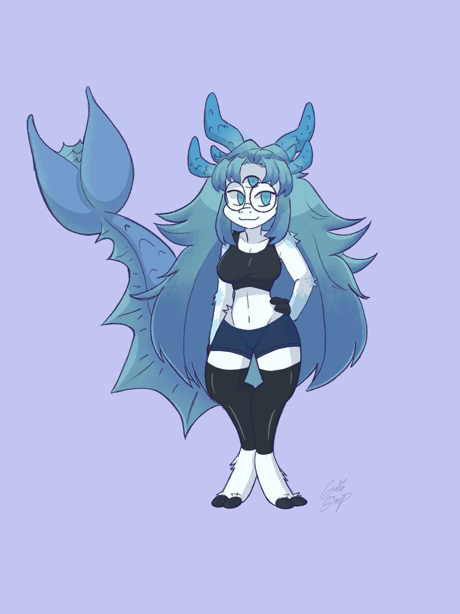 GothCutieXO's tweet photo. Discord commission for jxne #art #digitalart #procreate #commission #myart #furry https://t.co/NoCEBoh3XK