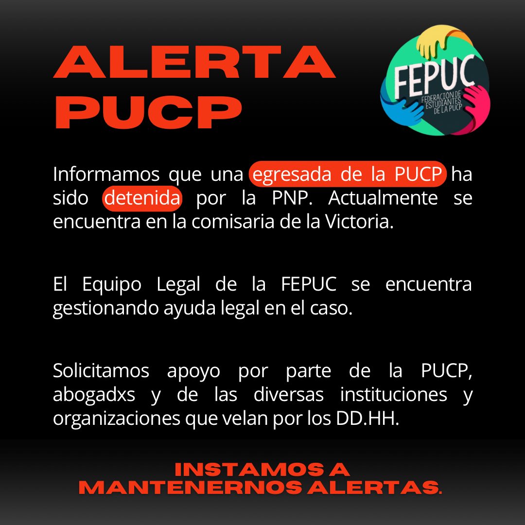 Federación de Estudiantes PUCP tweet media