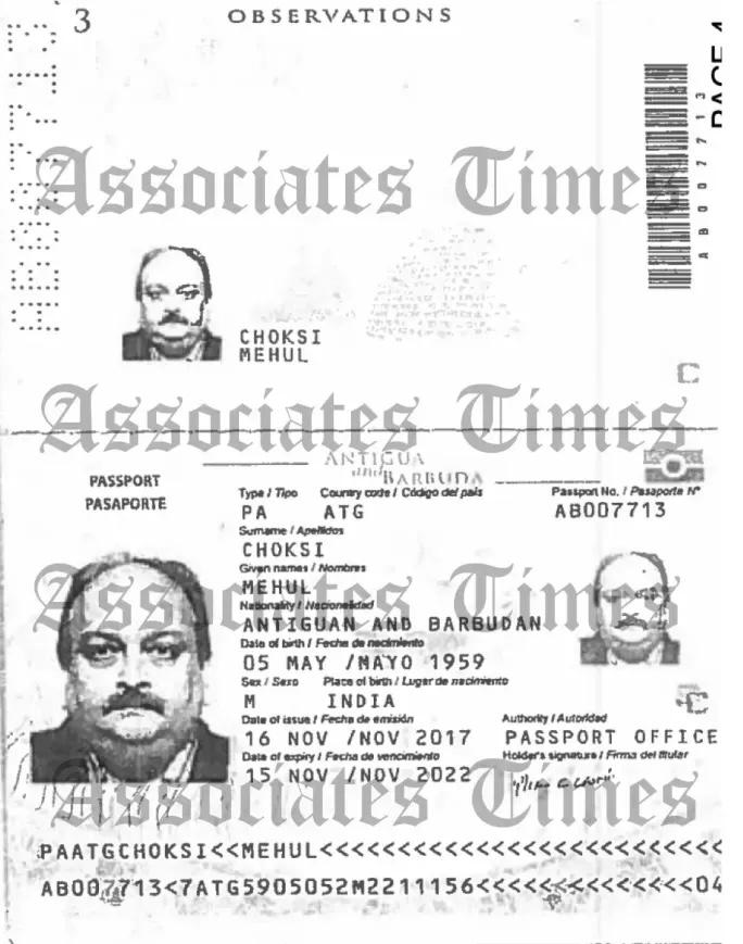 #PNBScam accused fugitive diamontiare #MehulChoksi, who got citizenship in Antigua & Barbuda in 2017, no longer possesses a valid passport of #Caribbean nation as it expired in Dec. Due to Red Corner Notice issued against him by INTERPOL, Choksi’s passport cannot be renewed now.