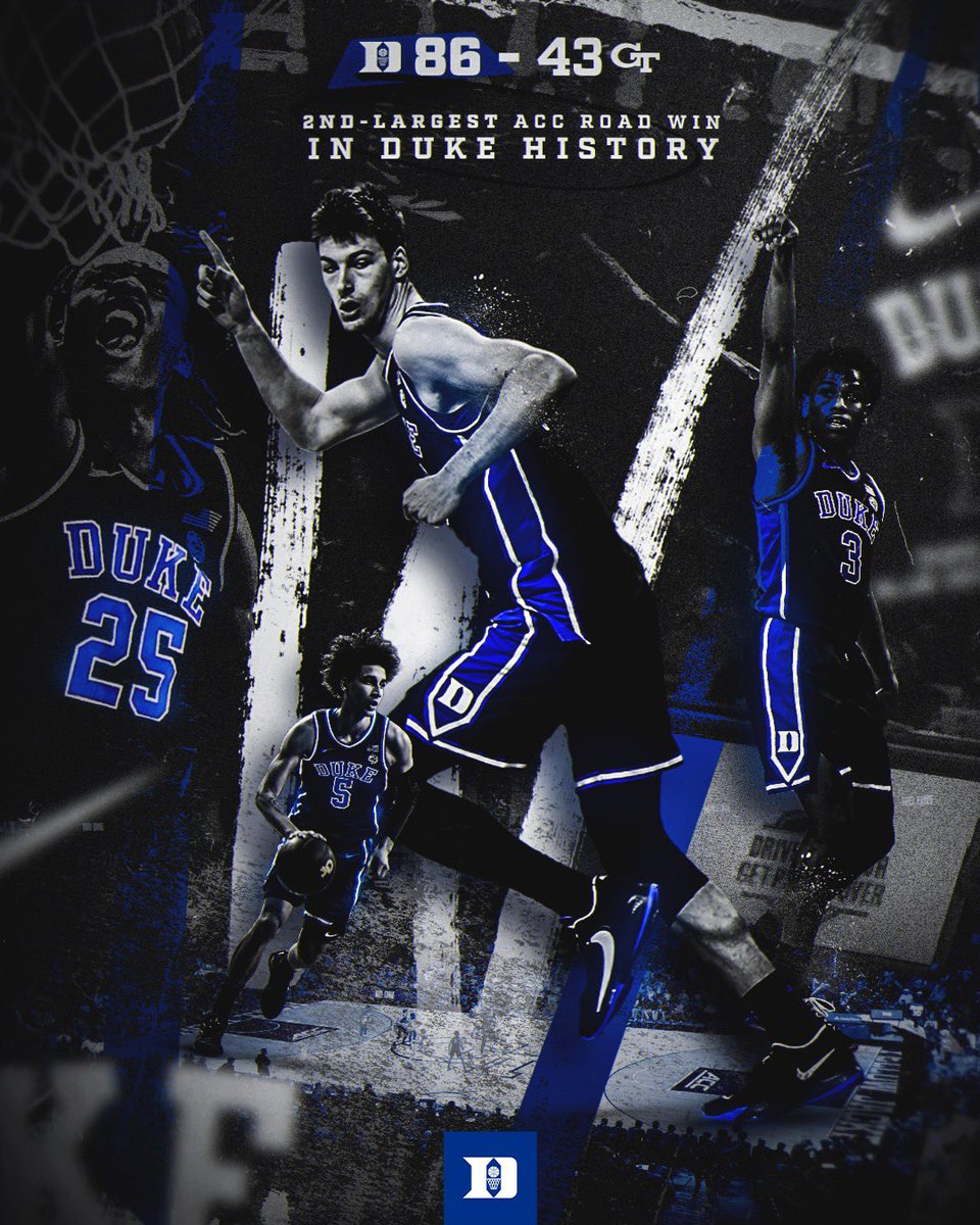 DukeMBB's tweet image. 2nd-largest ACC road dub in program history (largest since 1999)
