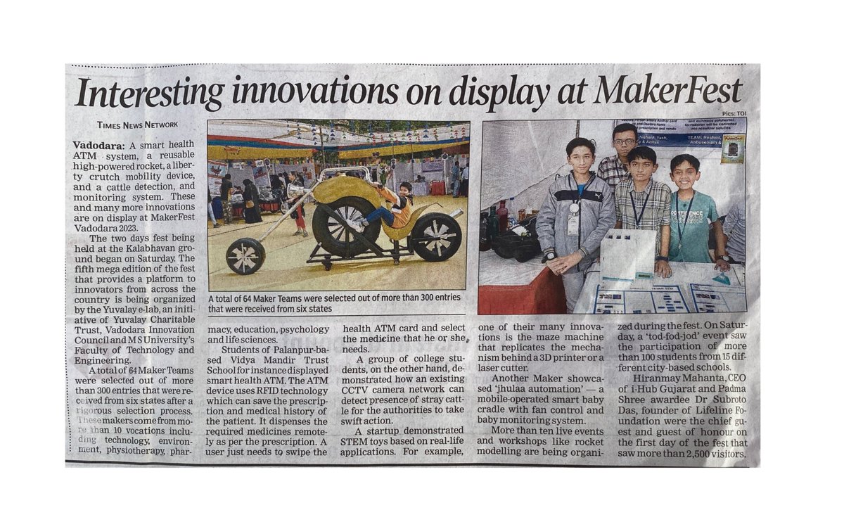 Maker Fest Vadodara tweet media