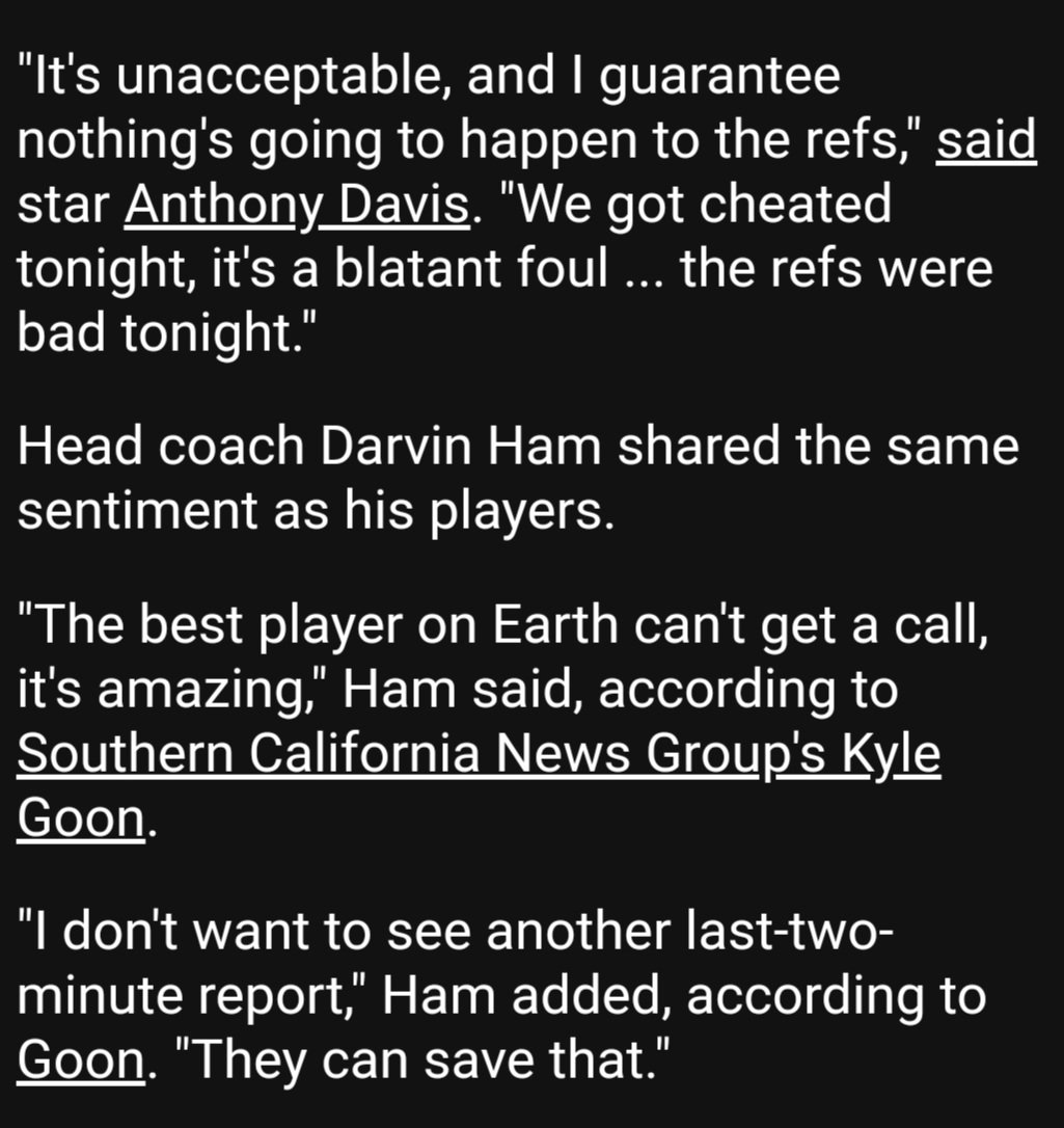 Scott Carlberg (@werksracer) on Twitter photo It's FANTASTIC to see Lakers coach Darvin Ham recognizing Golden State <a href="/warriors/">Golden State Warriors</a> G <a href="/StephenCurry30/">Stephen Curry</a> as "the Best player on Earth".
#Finally #CanStephGetaCall
<a href="/NBCSWarriors/">Warriors on NBCS</a> <a href="/MontePooleNBCS/">Monte Poole</a> <a href="/KerithBurke/">Kerith Burke</a> <a href="/timkawakami/">Tim Kawakami</a> <a href="/wojespn/">Adrian Wojnarowski</a> <a href="/ESPNNBA/">NBA on ESPN</a> <a href="/NBAonTNT/">NBA on TNT</a> <a href="/NBATV/">NBA TV</a> <a href="/WarriorNationCP/">Warriors Nation</a> <a href="/WarriorsPR/">Warriors PR</a> It's FANTASTIC to see Lakers coach Darvin Ham recognizing Golden State <a href="/warriors/">Golden State Warriors</a> G <a href="/StephenCurry30/">Stephen Curry</a> as "the Best player on Earth".
#Finally #CanStephGetaCall
<a href="/NBCSWarriors/">Warriors on NBCS</a> <a href="/MontePooleNBCS/">Monte Poole</a> <a href="/KerithBurke/">Kerith Burke</a> <a href="/timkawakami/">Tim Kawakami</a> <a href="/wojespn/">Adrian Wojnarowski</a> <a href="/ESPNNBA/">NBA on ESPN</a> <a href="/NBAonTNT/">NBA on TNT</a> <a href="/NBATV/">NBA TV</a> <a href="/WarriorNationCP/">Warriors Nation</a> <a href="/WarriorsPR/">Warriors PR</a>