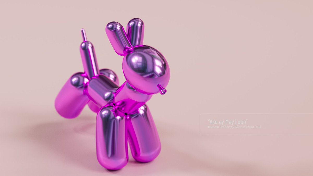 "Ako ay may Lobo" — #Redshift renders.