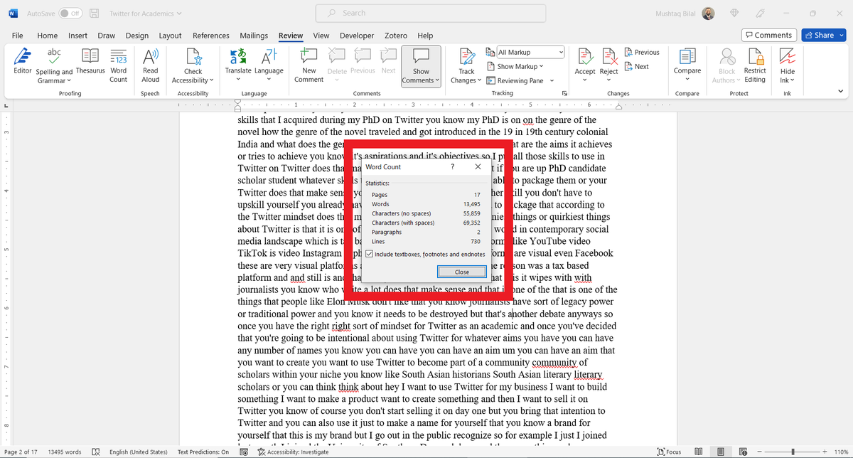 Mushtaq Bilal, PhD tweet media