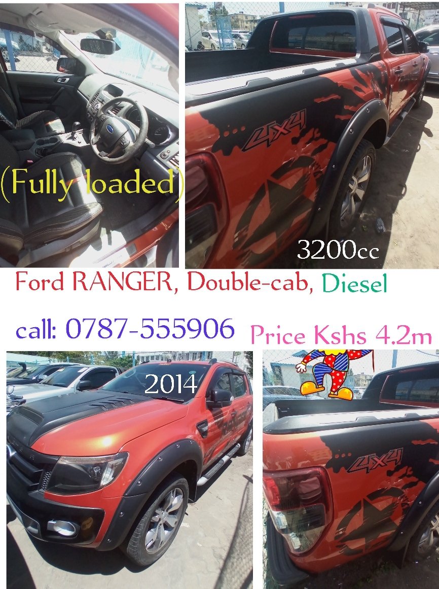 ArthurMbugwa2's tweet photo. Make a date with,
Orange FORD RANGER, Fully loaded 2014 edition, 3.2Diesel 4x4 Double-cab, located Mombasani π΄ price Kshs 4.2m π
Save: 0787-555906 & call..
Blessed Sunday PASTOR FRED Jacaranda Digital ID Kevin Mboya #MUNREA #fearwomen #UnleashingSMEsPotential Reddington https://t.co/P2MFlNqJx3