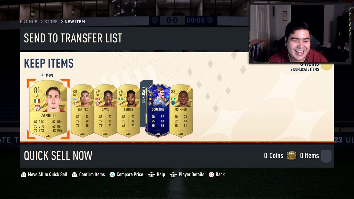 Another 5 hours down and we've hit TOTY #2 on the #KyrenRTG, just a shame it's the same one as we've already got. 😂

Cheers for the stream, back live in about 2 hours after I go for a run and get some food in. 👍