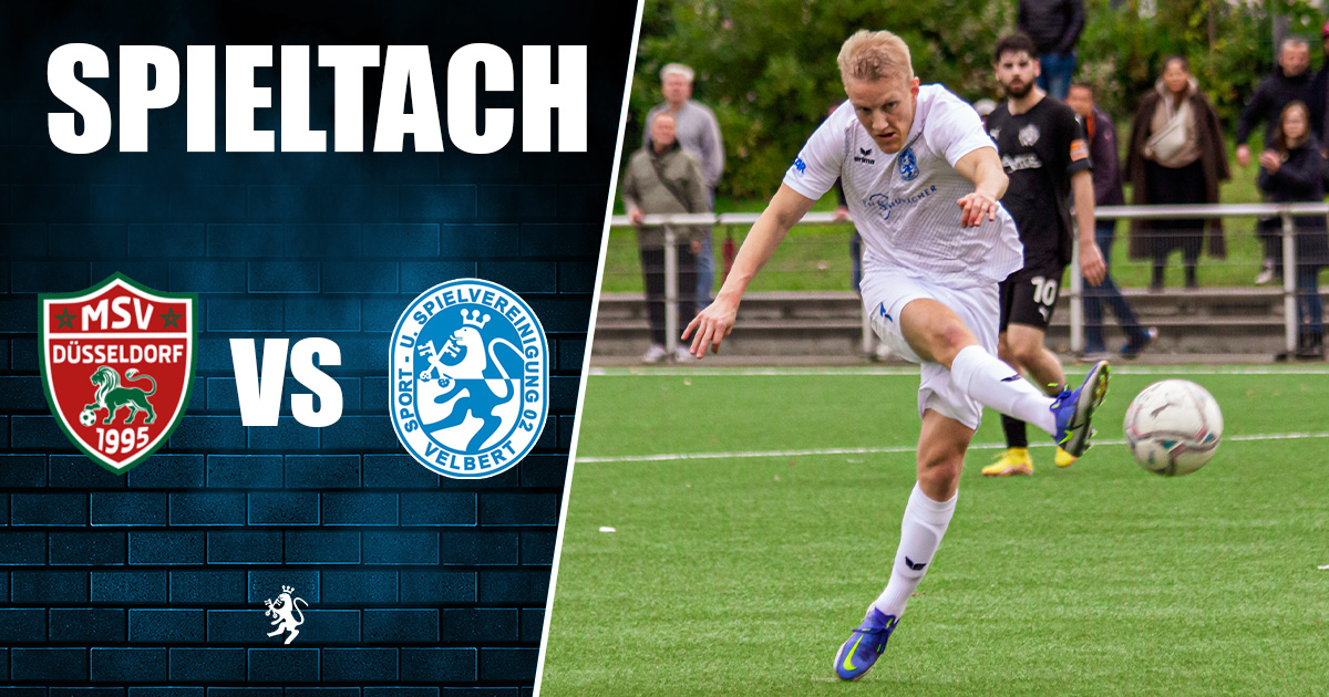 Heute also Nachholspieltag - Endlich geht es wieder um Punkte +3️⃣

🆚 MSV Düsseldorf
🕰 14:30 Uhr
🏟 Sportplatz Heidelberger Str. 75

Wir sind heiß 🔥

💙 | #MSVSSVg | 💙
———
#velbert #oberliganiederrhein