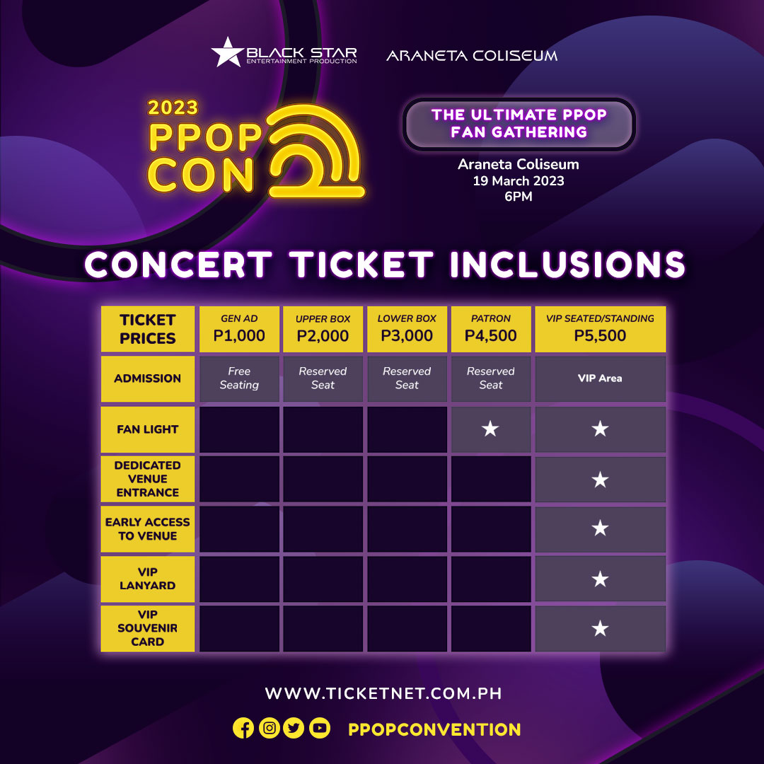 PPOPCONVENTION's tweet photo. 📣  PRE-LINE UP SALE 📣

HERE YOU GO, P-POP FANS!
Enjoy a 10% discount on your purchased ticket for a LIMITED TIME only!

📲 Facebook/Instagram/Twitter: @PPOPCONVENTION
#PPOPCON #PPOPCON2023 https://t.co/F9HK1pO1i3