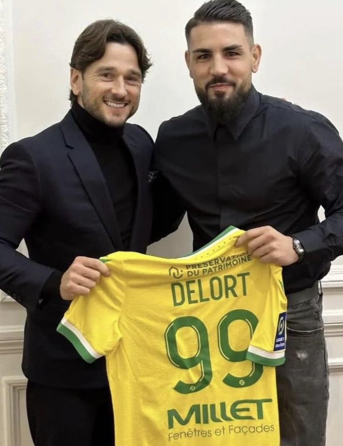 Officiel: Andy Delort signe avec le FC Nantes - DZBallon L'actu du football  Algérien