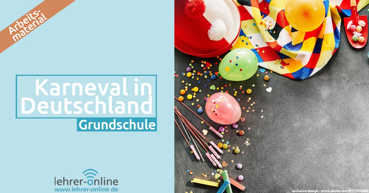 lehrer_online's tweet photo. Mit Bildern, Worträtseln und Bastelanleitungen beschäftigen sich eure Schülerinnen und Schüler in diesem #Arbeitsmaterial mit Sitten und Bräuchen der Karnevalszeit. 🎭 #digitalebildung #twlz #digitaleschule #schule https://t.co/Cq9YS2fSJH https://t.co/ZRKOV5mdeN