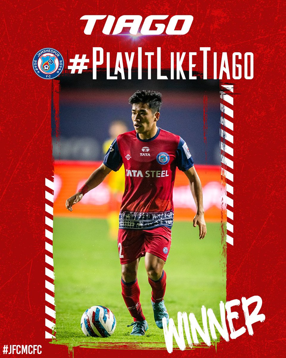JamshedpurFC's tweet photo. Boris Singh is your chosen #PlayItLikeTiago 'Player of the Match' of #JFCMCFC ⚡️ 

#JamKeKhelo @tiagotatamotors https://t.co/kMUoHiwwzT