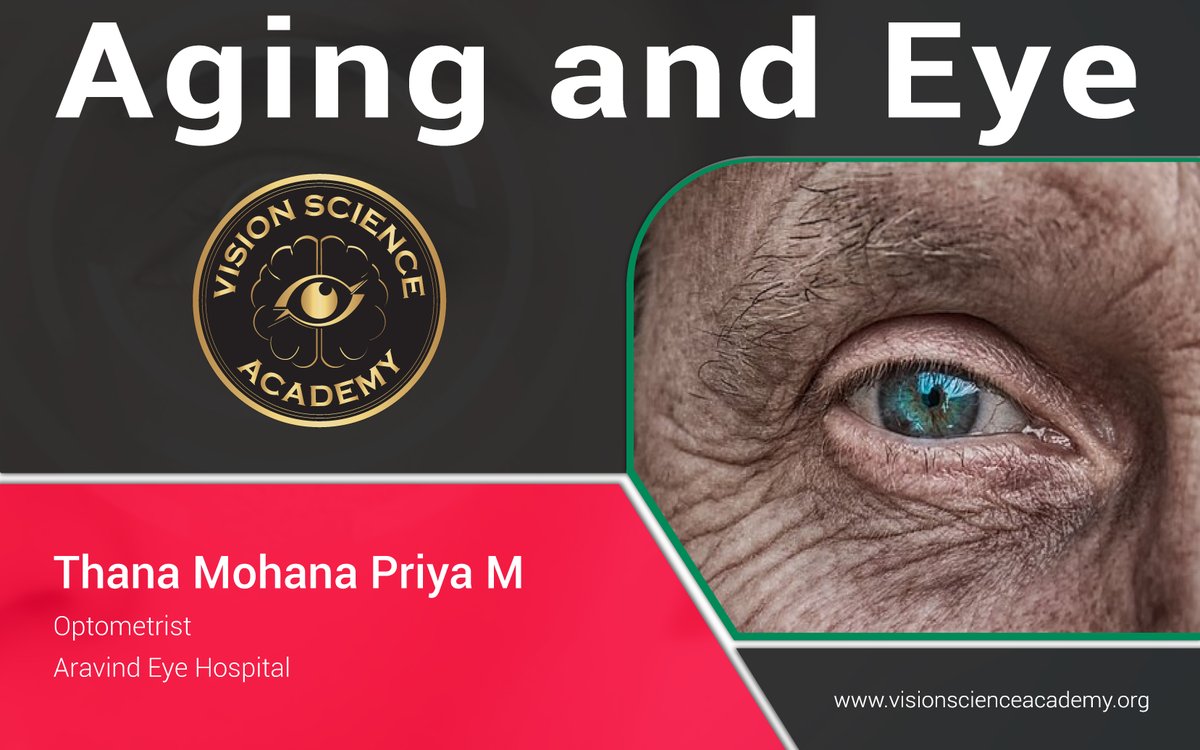 science_vision's tweet photo. Aging and Eye
By - Thana Mohana Priya M, Aravind Eye Hospital
Read here▶️ https://t.co/yp91W2S5WJ
#eyehealth #optometry #ophthalmology #eyecare #visionscience #aging #ocularchanges #eye #healthcare #blog #research #optometrists #eyedoctors #knowledge #visionscienceacademy https://t.co/zC05itywHR
