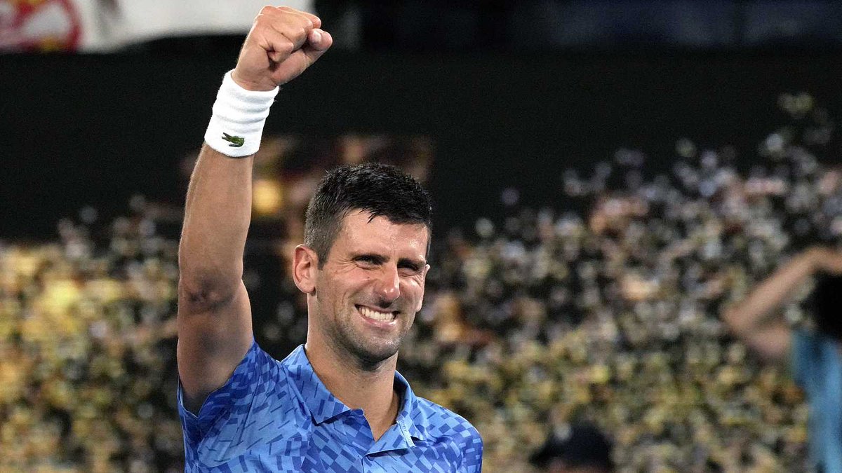 + títulos de GS (22).
+ semanas como N1 (373).
+ años finalizados como N1 (7).
+ títulos de M1000 (38).
+ títulos ATP Finals (6).
👉🏻 H2H positivo v. Nadal, Federer y Murray.

Se terminó la discusión.

Novak Djokovic, El Psicópata, el mejor jugador de tenis de todos los tiempos.