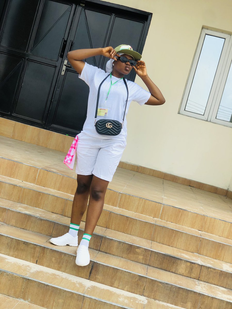 Badru_annie's tweet photo. Annie reporting live from NYSC Orientation Camp, Nonwa Gbam, Rivers Stare https://t.co/a5n19YSqTv