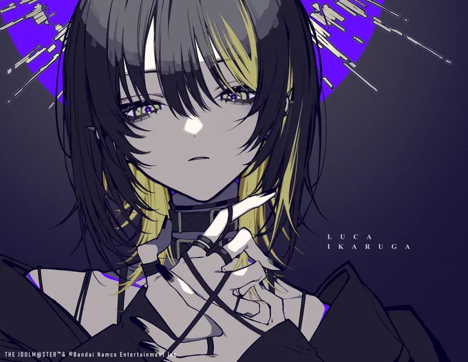 アイドルマスター シャイニーカラーズ、斑鳩ルカ『神様は死んだ、って』オリジナルMVのイラストを描かせていただきましたどうぞよろしくお願いします～【シャニマス】神様は死んだ、って(歌:斑鳩 ルカ) - オリジナルMV【アイドルマスター】 シャニマス 