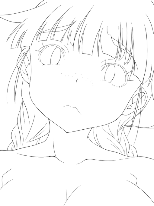 キャラデザは自分的にはバッチリチンポにくると思って描いてるので完成まで頑張るだけね～ チンポ言うなや 