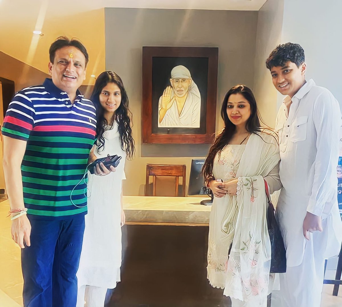 ajaydharamsingh's tweet photo. I had the privilege of visiting the holy city of Shirdi on the occasion of my birthday to seek the blessings of the revered Shirdi Sai Baba. The experience was truly humbling, and it was made even more special by the outpouring of birthday wishes from all of you. https://t.co/GG77IO3rDu