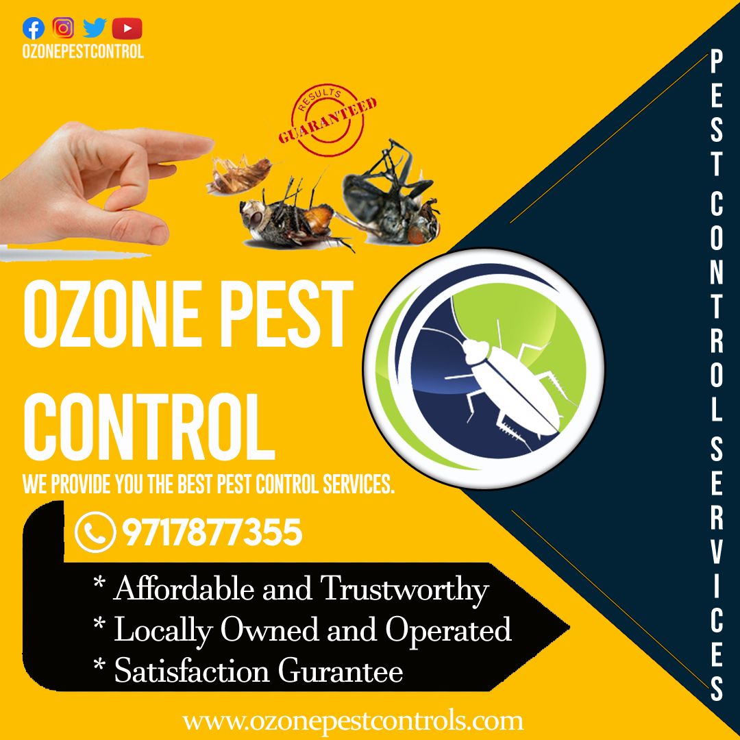 Ozone Pest Control on Twitter "Guaranteed pest removal with no hassle