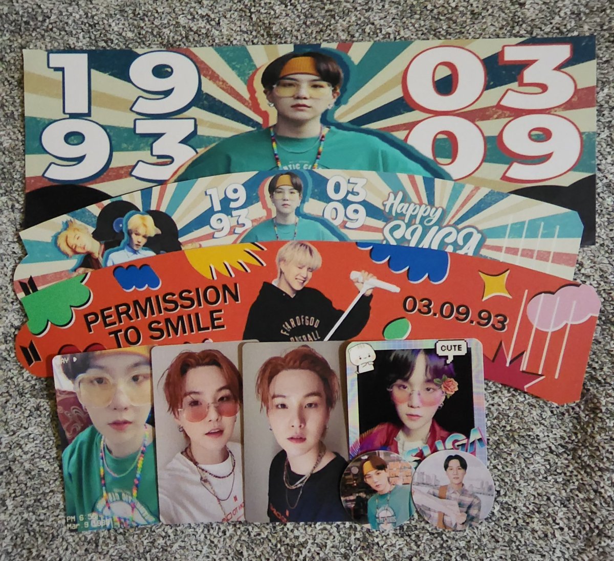 budenggs's tweet photo. 1st @BTS_twt CSE for 2023, and it's for Mimi. 💗 Thank you for organizing this @adorablyoons ang saya.

Thank you din sa napaka-competitive na si @shiningyoongles for the Yoongi day kit. Hihihi. 

See you on April, fellow YoonMin enthusiasts. 😉💗 

#IrreplaceableYou https://t.co/GUyxLJu6IL