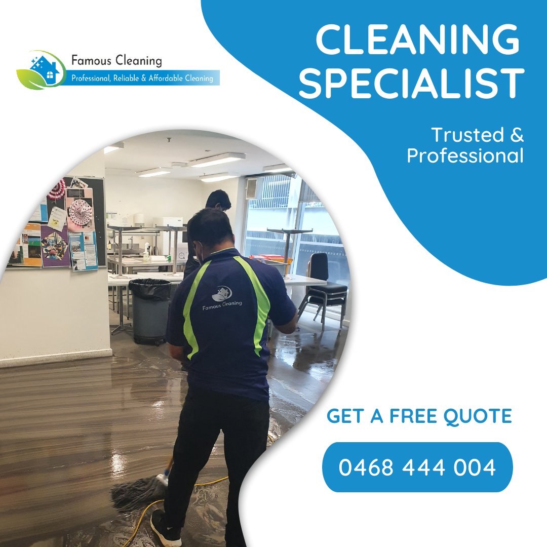 famouscleaning1's tweet photo. OUR SERVICES: 👇👇
💎CARPET AND RUG STEAM CLEANING 
💎TILE AND GROUT CLEANING 
💎COUCH / UPHOLSTERY STEAM CLEANING 

Get a Free Quote at: https://t.co/urDQu4poym
Call us: 0468 444 004

#famouscleaning https://t.co/JO1vSPxP4J