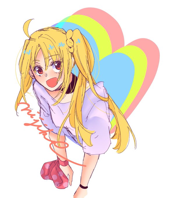 ニジカちゃん可愛からまた描いたんだ。アイコンでもするっか 