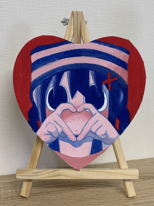 こちらの原画BOOTH(  )にて販売開始いたしました!よろしくお願いいたします 
