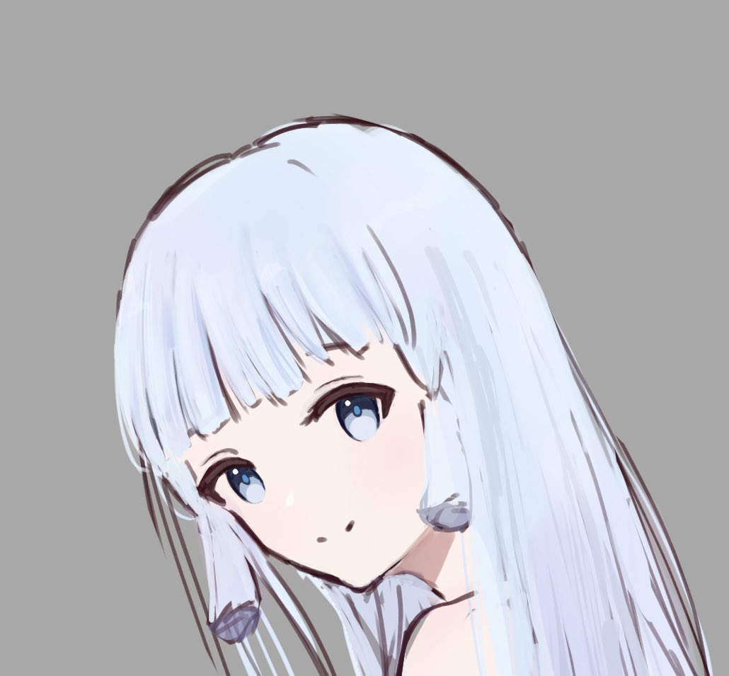 thisisnotkella's tweet photo. Hair down #Ayaka doodle https://t.co/zeIiYTILJB