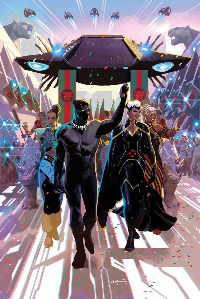 Good morning, #RespectKingTChalla @MarvelStudios in comics and live action #RecastTChalla #CastAdultTChalla #SaveTChalla #BringBackKingTChalla in live action. #LongLiveKingTChalla #NateMooreShame #RyanCoolgerShame killing a legend created 1966