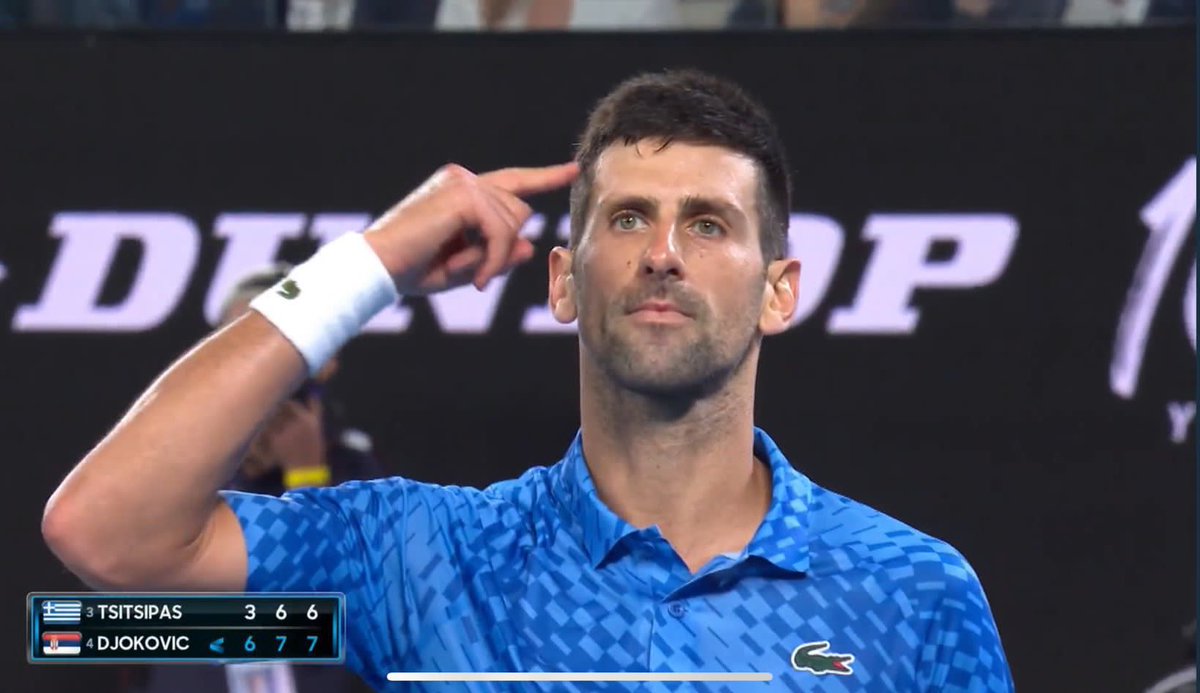 Nole 💪

 #MASTERCARDGRAZWOSP