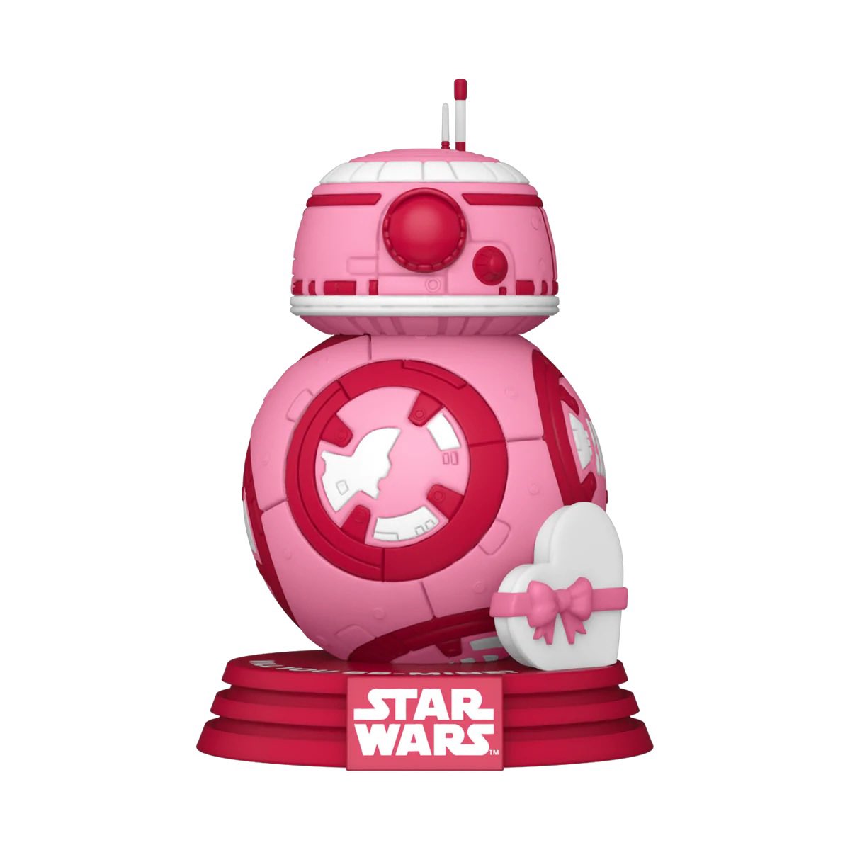 #Giveaway! 
As Valentines Day approaches, I’m giving away this romantic BB-8 Funko Pop to bring you some droid love! Just follow, like, retweet &amp; reply with a #StarWars GIF to be in with a chance 2 win. Closes Feb 14th! 

#ValentinesDay #BB8 #FunkoPop #Valentine #BadBatch #Funko