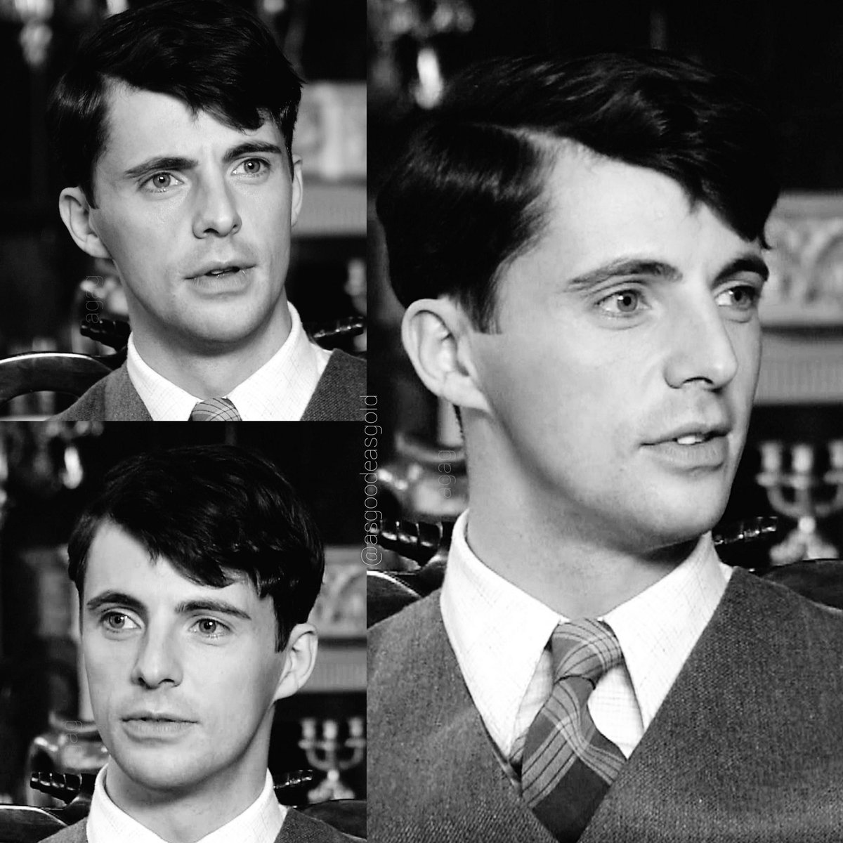 asgoodeasgold's tweet photo. #matthewgoode in BTS cast interview in #bridesheadrevisited.
#charlesryder
📷 My edit from 📀 bluray bonus features, Brideshead Revisited (2008) https://t.co/vTbctqvWwR