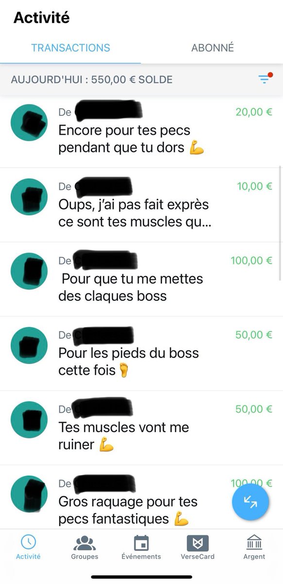 Cashmaster__93's tweet photo. Pouaaa incroyable!!!!! 😯😯😈😈 Ce gros batard a vider son compte toute la nuit pendant que le boss dormais!! A la base je lui avait pris 500 balle... il a racker le reste tout seul!!!! 😎😎💪💪

#cashmaster #findom #cashslave #cashgay #cashslut #moneyslave #cashsub #cashfaggot https://t.co/gDsY6xF0pE