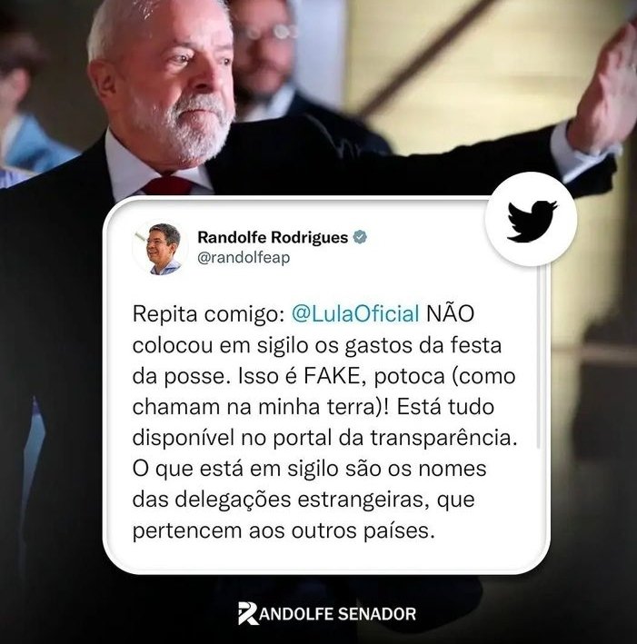 A tropa comandada por Bolsonaro não aprende que mentira tem pernas curtas...
