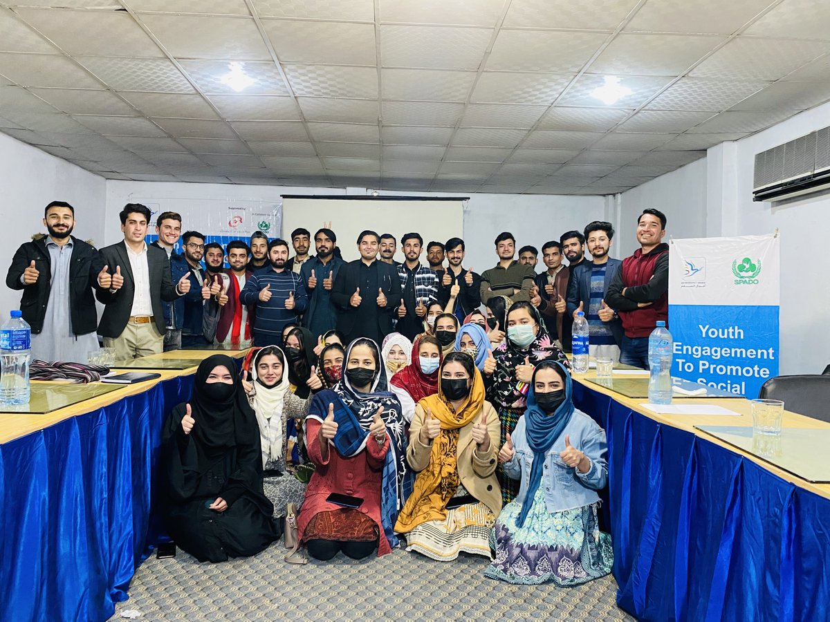 Gens_For_Peace's tweet photo. 65 youth participants joined community engagement sessions in Pakistan that merged Sport and Arts as tools for peace. Youth Engagement to Promote Social Cohesion is implemented by GFP in partnership with #SPADO Youth For Peace & supported by the Olympic Council of Asia
#PassItOn https://t.co/a5rjlGecW5