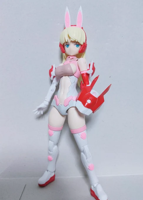 #プラモデル#30MS30MS SIS-T00 #リリネル 時間無い多忙で、プラモ作れないツイートを昨日したらブロックお別れされたので(笑)30MSオプションパーツ組立10分位で胸(巨乳)と腰出来たロリのリリネルも大人キャラへしかしリリネル専用ボディパーツではないから太ももが太く軸の太さが合わない 