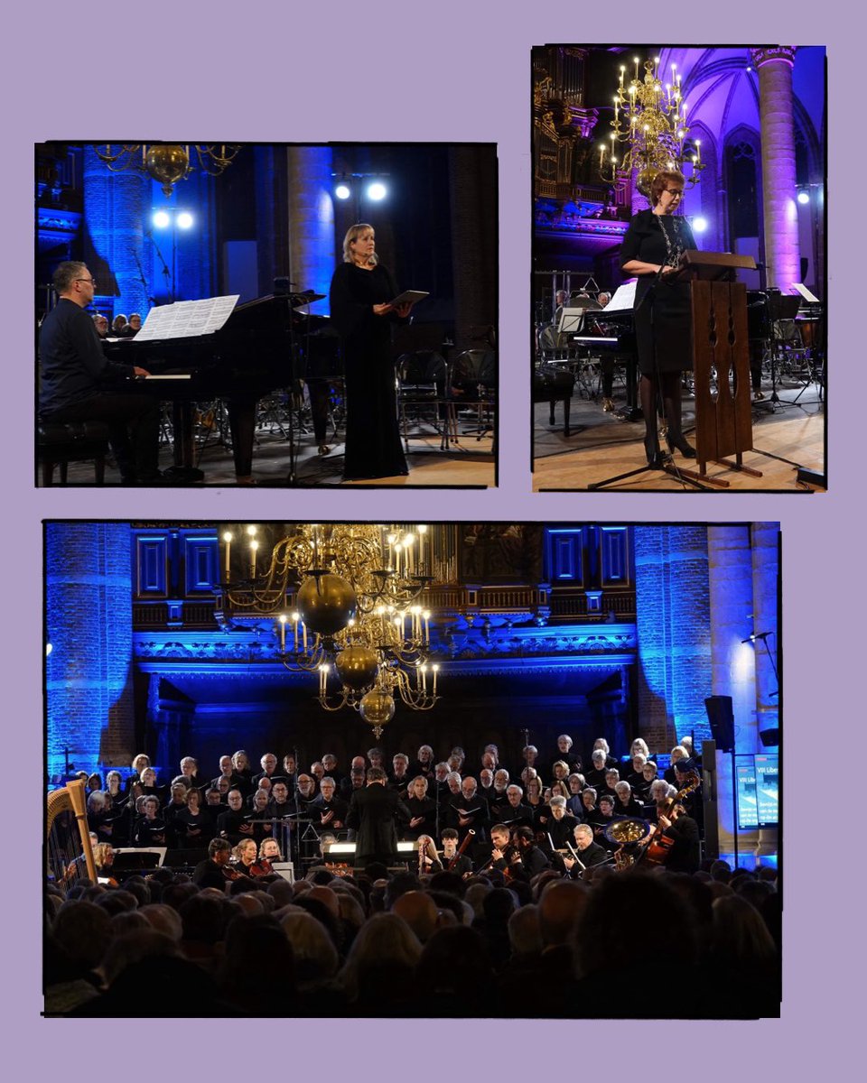 The Flood Requiem 1953  werd gisteravond uitgevoerd in een volle kerk in Goes. Indrukwekkend herdenkingsconcert van de watersnoodramp door een bijzondere samenwerking van het Zeeuws concertkoor , het Vocaal Ensemble Cantare en het TY Zeeuws kamerorkest. Foto’s: Hans Colijn